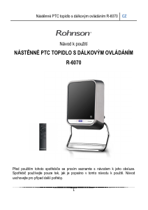 Manuál Rohnson R-6070 Topení