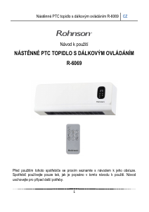 Manuál Rohnson R-6069 Topení