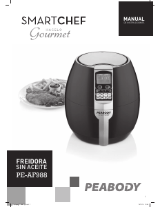 Manual de uso Peabody PE-AF988 Smartchef Freidora