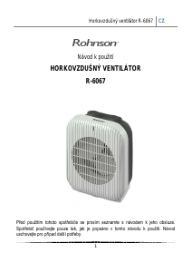 Manuál Rohnson R-6067 Topení