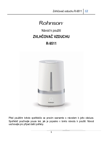 Manuál Rohnson R-9511 Zvlhčovač