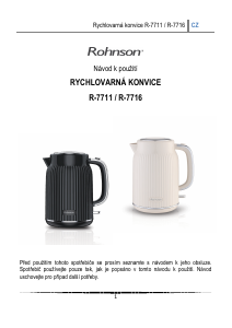 Manuál Rohnson R-7711 Konvice