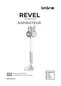 Mode d’emploi Linärie LH2200SVCB Revel Aspirateur