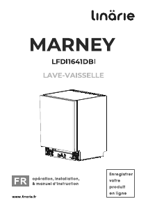 Mode d’emploi Linärie LFDI1641DBI Marney Lave-vaisselle