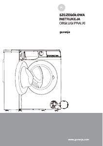Instrukcja Gorenje W3NGPI61SAS/PL Pralka