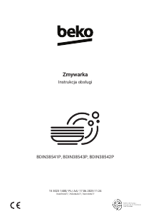 Instrukcja BEKO BDIN38542P Zmywarka