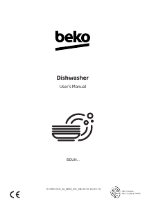 Bruksanvisning BEKO BDUN26P44W Diskmaskin