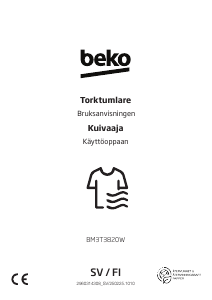 Käyttöohje BEKO BM3T3820W Kuivausrumpu