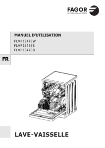 Mode d’emploi Fagor FLVP1347EW Lave-vaisselle
