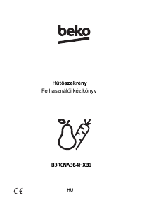 Használati útmutató BEKO B3RCNA364HXB Hűtő és fagyasztó