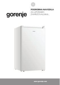 Priročnik Gorenje F39EPW4 Zamrzovalnik