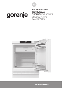 Instrukcja Gorenje RBIU609EA1 Lodówka