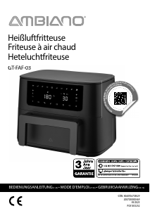 Bedienungsanleitung Ambiano GT-FAF-03 Fritteuse