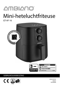 Handleiding Ambiano GT-AF-16 Friteuse