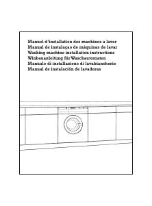 Manual Aspes LAF381 Máquina de lavar roupa