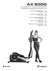 Mode d’emploi Christopeit AX 8000 Vélo elliptique