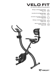 Manual Christopeit Velo Fit Exercise Bike