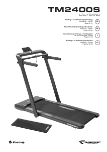 Manual Christopeit TM 2400S Treadmill