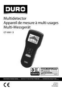 Bedienungsanleitung DURO GT-MM-13 Multimeter
