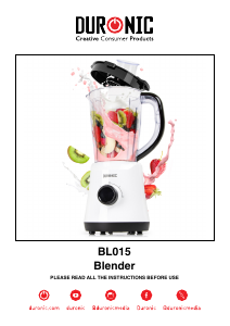 Handleiding Duronic BL015 Blender