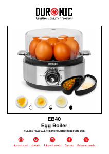 Manual Duronic EB40 Egg Cooker