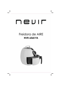 Manual de uso Nevir NVR-6560 FA Freidora
