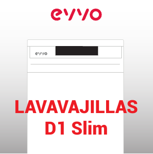 Manual de uso EVVO D1X Slim Lavavajillas