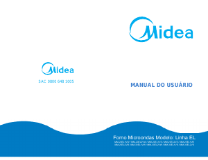 Manual Midea MM-20EL2VW Micro-onda