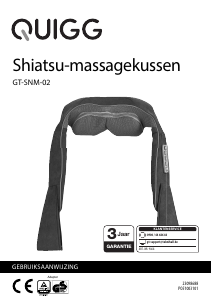 Handleiding Quigg GT-SNM-02 Massageapparaat