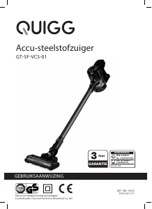 Handleiding Quigg GT-SF-VCS-01 Stofzuiger