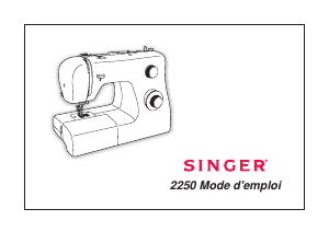 Mode d’emploi Singer 2250L Machine à coudre