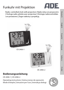 Manuale ADE CK 2406-2 Sveglia