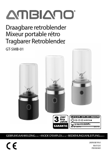 Bedienungsanleitung Ambiano GT-SMB-01 Standmixer