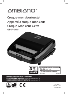 Mode d’emploi Ambiano GT-SF-SM-01 Grill