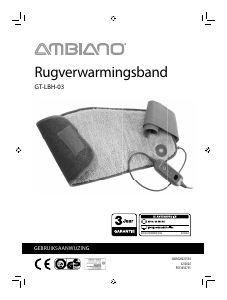 Handleiding Ambiano GT-LBH-03 Warmtekussen