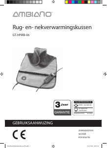 Handleiding Ambiano GT-HPMB-06 Warmtekussen