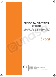 Manual de uso Lucca EF-6L Freidora