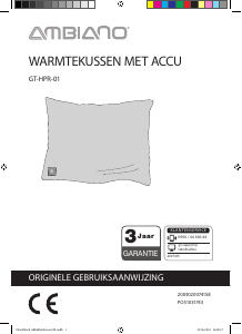 Handleiding Ambiano GT-HPR-01 Warmtekussen