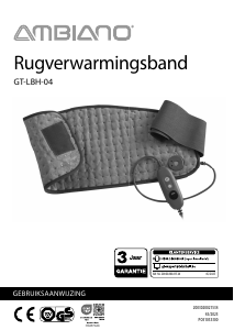 Handleiding Ambiano GT-LBH-04 Warmtekussen