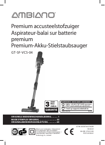 Bedienungsanleitung Ambiano GT-SF-VCS-04 Staubsauger