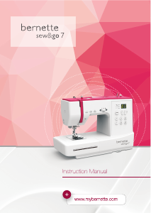 Handleiding Bernina Bernette Sew&Go 7 Naaimachine
