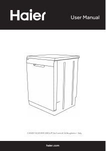 Manual Haier XFB6B2D3FW Dishwasher