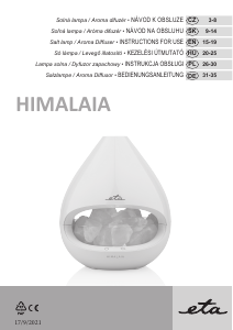 Manuál Eta Himalaia 5634 90000 Rozprašovač vůně