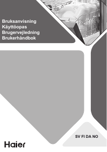 Käyttöohje Haier XS 4A4M4BB-80 Astianpesukone