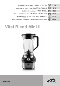 Használati útmutató Eta Vital Blend Mini II 5100 90000 Turmixgép