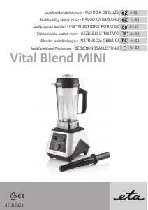 Használati útmutató Eta Vital Blend Mini 2100 90000 Turmixgép
