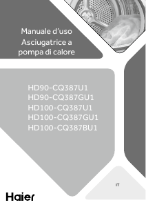 Bedienungsanleitung Haier HD100-CQ387U1 Trockner