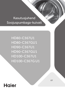 Vadovas Haier HD90-C367U1 Džiovyklė