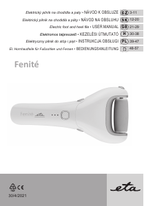 Használati útmutató Eta Fenité 3348 90000 Bőrkeményedés-eltávolító