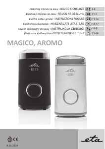 Bruksanvisning Eta Magico 0065 90000 Kaffekvarn